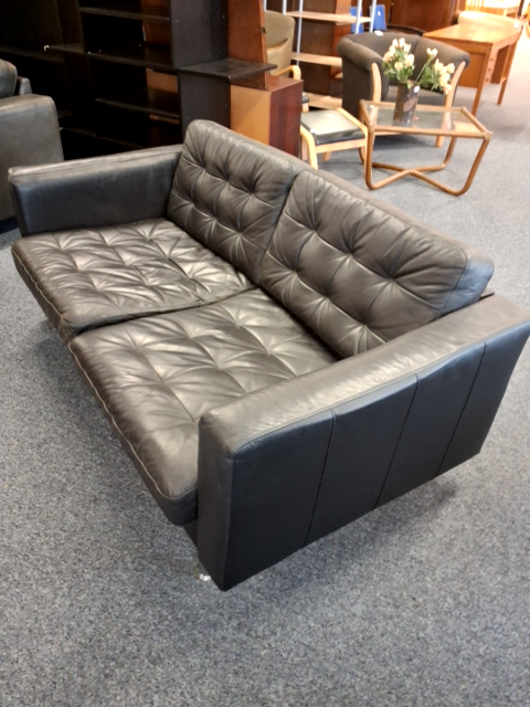 Ikea lædersofa